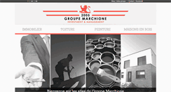 Desktop Screenshot of groupe-marchione.lu